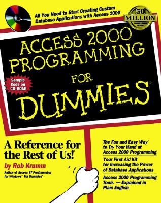 Access 2000 Programming for Dummies - Krumm, Rob