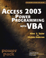 Access?2003 Power Programming with VBA