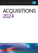 Acquisitions 2024: Legal Practice Course Guides (LPC)