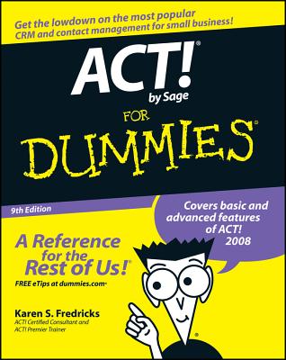 Act! by Sage for Dummies - Fredricks, Karen S