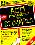 ACT! for Windows for dummies