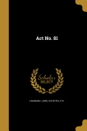 Act No. 81