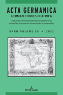 Acta Germanica: German Studies in Africa