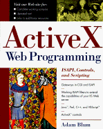 ActiveX Web Programming - Blum, Adam