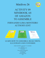 Activity 09 Minibook A8 of Amazon to Assemble: Learn How to Assemble, Read, Write, Illustrate and Customize