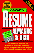 Adams Resume Almanac and Disk: Disk Package
