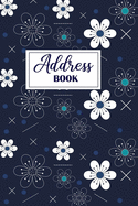 Address Book: Alphabetical Organizer - At A Glance Addresses and Phone Numbers, Email and Birthday Contacts - Personal Address Book