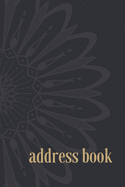 Address Book: Convenient Alphabetized Page Tabs For Easy Organization, Two Address Entries Per Page