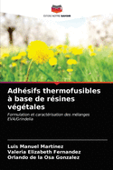 Adh?sifs thermofusibles ? base de r?sines v?g?tales