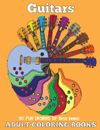 Adult Coloring Books: Guitars