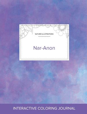 Adult Coloring Journal: Nar-Anon (Nature Illustrations, Purple Mist) - Wegner, Courtney