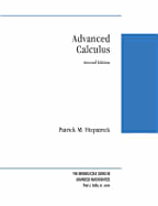 Advanced Calculus - Brooks Cole Publishing Company, and Author, Unknown, and Fitzpatrick, Patrick M