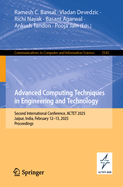 Advanced Computing Techniques in Engineering and Technology: Second International Conference, ACTET 2025, Jaipur, India, February 12-13, 2025, Proceedings