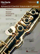 Advanced Contest Solos for Clarinet - Volume I: Music Minus One Clarinet