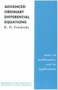 Advanced Ordinary Differential - Friedrichs, K O