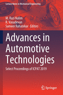 Advances in Automotive Technologies: Select Proceedings of ICPAT 2019