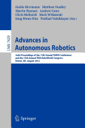 Advances in Autonomous Robotics: Joint Proceedings of the 13th Annual Taros Conference and the 15th Annual Fira Roboworld Congress, Bristol, UK, August 20-23, 2012, Proceedings