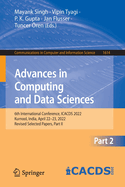 Advances in Computing and Data Sciences: 6th International Conference, ICACDS 2022, Kurnool, India, April 22-23, 2022, Revised Selected Papers, Part II