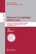 Advances in Cryptology - Crypto 2018: 38th Annual International Cryptology Conference, Santa Barbara, Ca, Usa, August 19-23, 2018, Proceedings, Part III