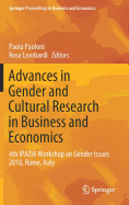 Advances in Gender and Cultural Research in Business and Economics: 4th Ipazia Workshop on Gender Issues 2018, Rome, Italy