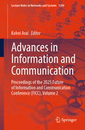 Advances in Information and Communication: Proceedings of the 2025 Future of Information and Communication Conference (FICC), Volume 2