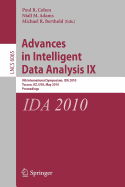 Advances in Intelligent Data Analysis IX: 9th International Symposium, Ida 2010, Tucson, AZ, USA, May 19-21, 2010, Proceedings