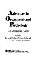 Advances in Organizational Psychology: An International Review