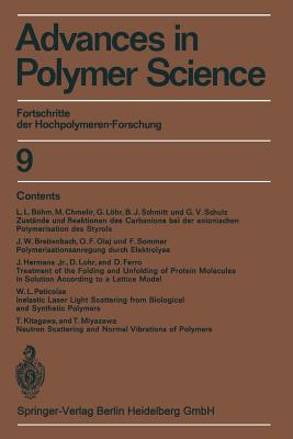 Advances in Polymer Science: Fortschritte Der Hochpolymeren-Forschung - Cantow, H -J, and Dall'asta, G, and Ferry, J D