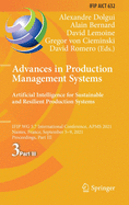 Advances in Production Management Systems. Artificial Intelligence for Sustainable and Resilient Production Systems: Ifip Wg 5.7 International Conference, Apms 2021, Nantes, France, September 5-9, 2021, Proceedings, Part III