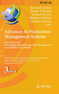 Advances in Production Management Systems: Innovative and Knowledge-Based Production Management in a Global-Local World: Ifip Wg 5.7 International Conference, Apms 2014, Ajaccio, France, September 20-24, 2014, Proceedings, Part III