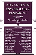 Advances in Psychology Research: Volume 60