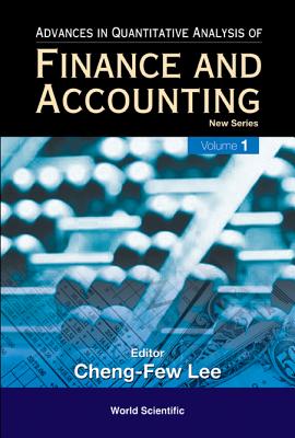 Advances in Quantitative Analysis of Finance and Accounting - New Series - Lee, Cheng Few