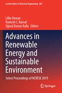 Advances in Renewable Energy and Sustainable Environment: Select Proceedings of Ncrese 2019