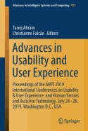 Advances in Usability and User Experience: Proceedings of the Ahfe 2019 International Conferences on Usability & User Experience, and Human Factors and Assistive Technology, July 24-28, 2019, Washington D.C., USA