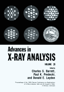 Advances in X-Ray Analysis: Volume 28