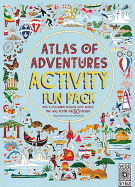 Adventures Activity Fun Pack (Us): With a Coloring-in Book, Huge World Map Wall Poster, and 50 Stickers