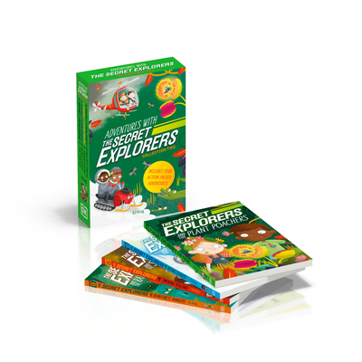 Adventures with the Secret Explorers: Collection Two: 4-Book Box Set of Educational Chapter Books - King, SJ