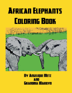 African Elephants Coloring Book