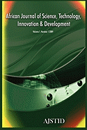 African Journal of Science, Technology, Innovation and Development (Volume 1 Number 1 2009) - Muchie, Mammo (Editor), and Baskaran, Angathevar (Editor)