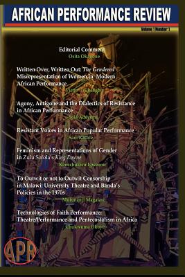 African Performance Review, Vol 1 No 1 2007 - Okagbue, Osita (Editor)