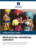 Afrikanische m?ndliche Literatur