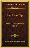 After Many Days: Or Clear Shining After Rain (1875)