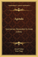 Agenda: Szertartasi Beszedek Es Imak (1866)