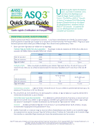Ages & Stages Questionnaires (ASQ-3): Quick Start Guide (French): A Parent-Completed Child Monitoring System
