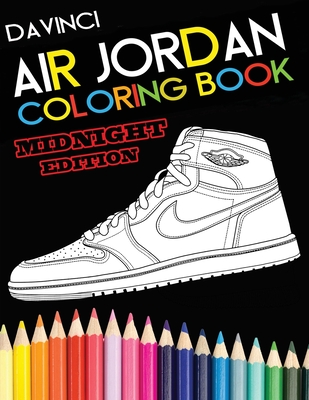 Air Jordan Coloring Book Midnight Edition - Davinci