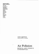 Air pollution: physical and chemical fundamentals