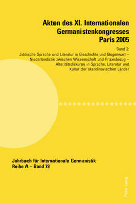 Akten Des XI. Internationalen Germanistenkongresses Paris 2005- Germanistik Im Konflikt Der Kulturen?: Band 7- Bild, Rede, Schrift- Betreut Von Michael Curschmann Und Wolfgang Harms- Kleriker, Adel, Stadt Und Ausserchristliche Kulturen in Der... - Roloff, Hans-Gert (Editor), and Valentin, Jean-Marie (Editor)