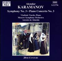 Alemdar Karamanov: Symphony No. 3; Piano Concerto No. 3 - Vladimir Viardo (piano); Moscow Symphony Orchestra; Antonio de Almeida (conductor)