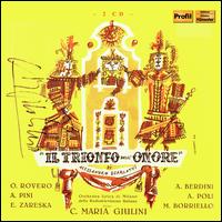 Alessandro Scarlatti: Il Trionfo dell'Onore - Afro Poli (vocals); Amalia Pini (vocals); Amedeo Berdini (vocals); Eugenia Zareska (vocals); Mario Borriello (vocals);...