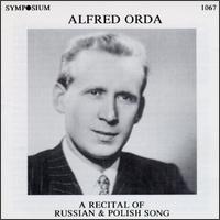 Alfred Orda Recital - Alfred Orda (baritone)